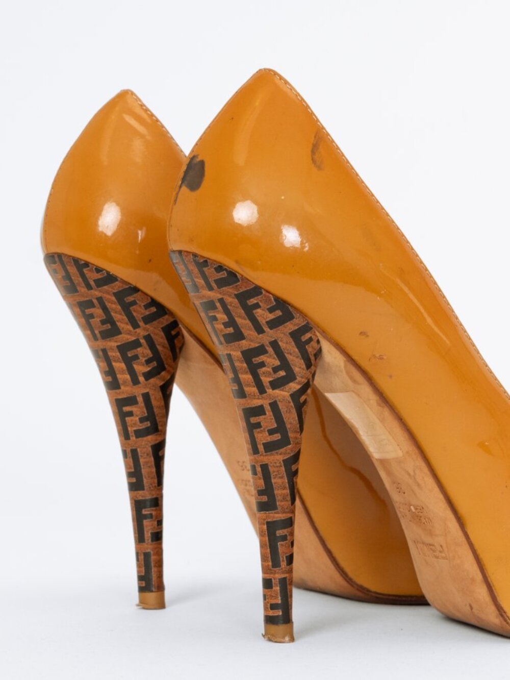 Fendi Zucca Patent Leather Pumps - Size 36 - Picture 7 of 9